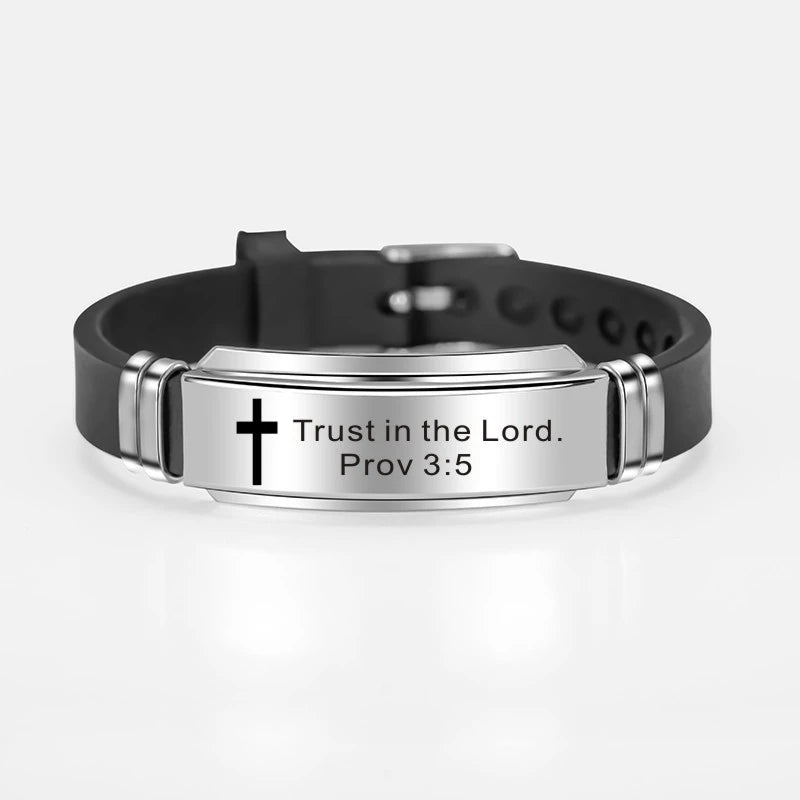 Jesus Scripture Quote Bracelet