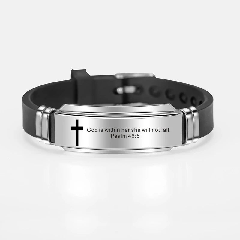 Jesus Scripture Quote Bracelet