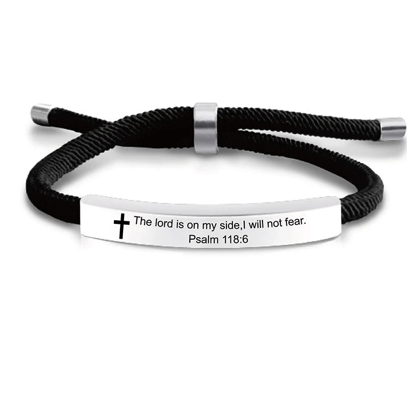 Jesus Scripture Quote Bracelet