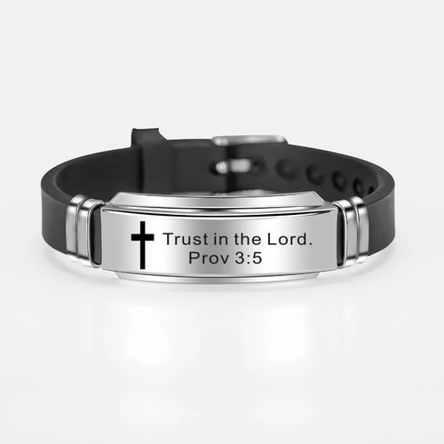 Jesus Scripture Quote Bracelet