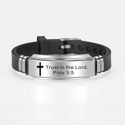 Jesus Scripture Quote Bracelet