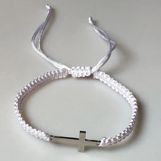 Simple Cross Braided Rope Bracelet
