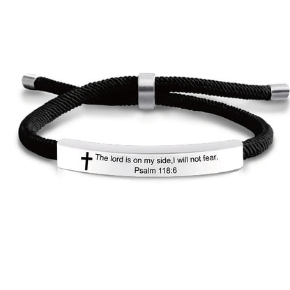 Jesus Scripture Quote Bracelet